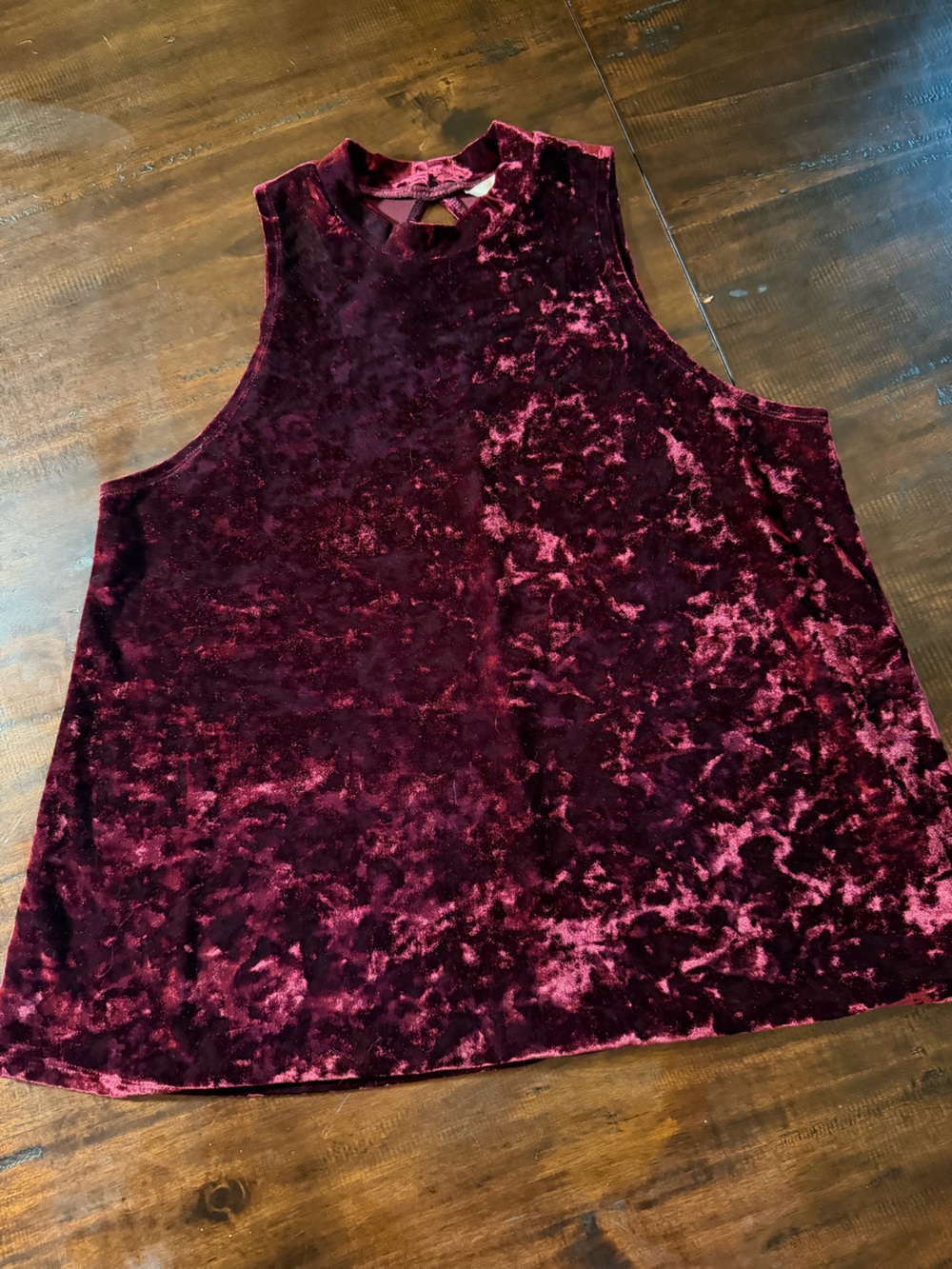Arizona Crushed Velvet high neck sexy Whimsigoth top